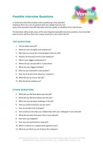 Interview Questions for Clients