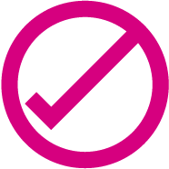 pink tick